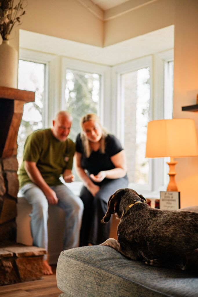 Documenting families through every season during a lifestyle family photography session